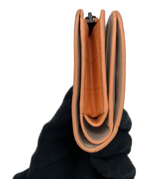 Marc by Marc Jacobs（マークバイマークジェイコブス）Marc by Marc Jacobs (マークバイマークジェイコブス) 2つ折り財布 オレンジの古着・服飾アイテム