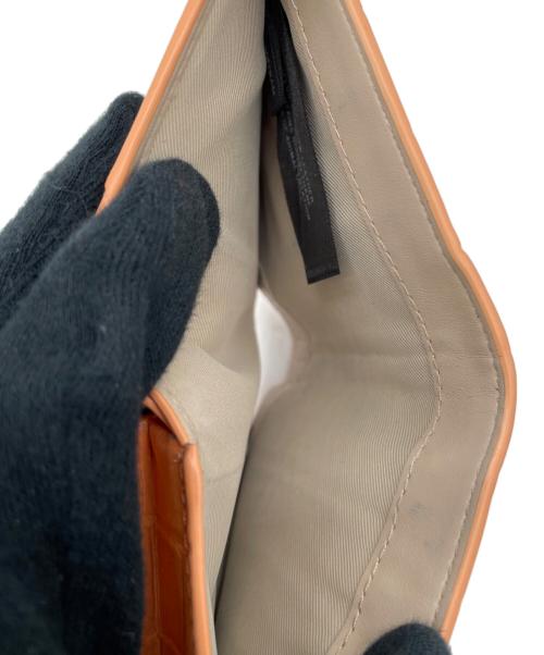 Marc by Marc Jacobs（マークバイマークジェイコブス）Marc by Marc Jacobs (マークバイマークジェイコブス) 2つ折り財布 オレンジの古着・服飾アイテム