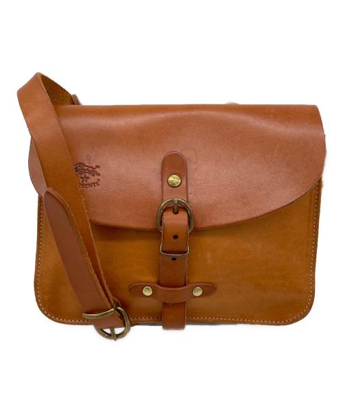 IL BISONTE（イル ビゾンテ）IL BISONTE (イル ビゾンテ) ショルダーバッグ ブラウンの古着・服飾アイテム