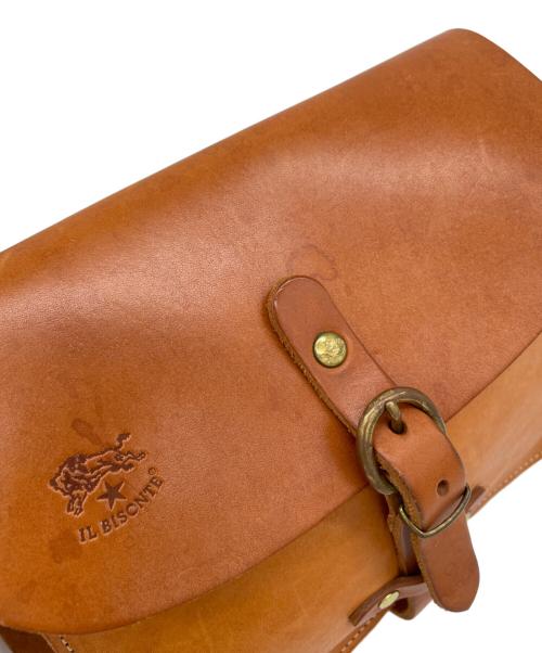 IL BISONTE（イル ビゾンテ）IL BISONTE (イル ビゾンテ) ショルダーバッグ ブラウンの古着・服飾アイテム