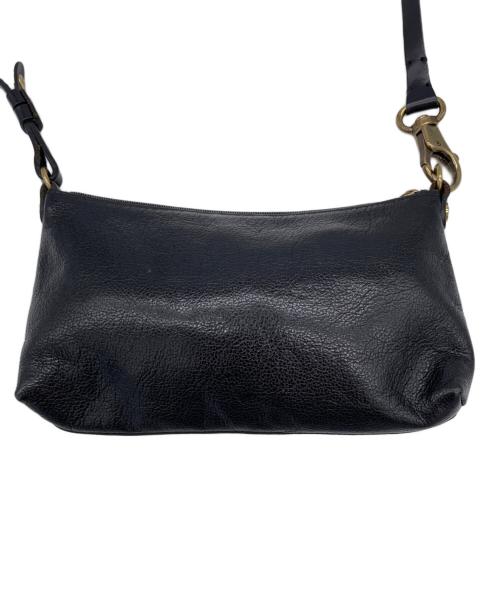 IL BISONTE（イル ビゾンテ）IL BISONTE (イル ビゾンテ) ショルダーバッグ ブラックの古着・服飾アイテム