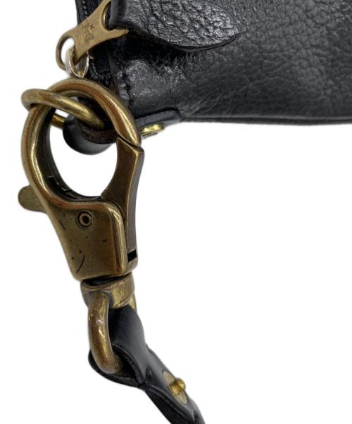 IL BISONTE（イル ビゾンテ）IL BISONTE (イル ビゾンテ) ショルダーバッグ ブラックの古着・服飾アイテム