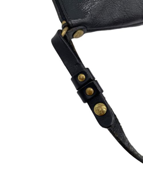 IL BISONTE（イル ビゾンテ）IL BISONTE (イル ビゾンテ) ショルダーバッグ ブラックの古着・服飾アイテム