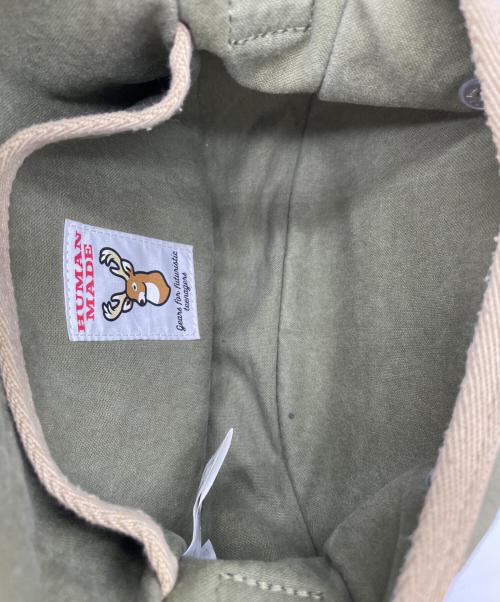 HUMAN MADE（ヒューマンメイド）HUMAN MADE (ヒューマンメイド) ショルダーバッグ オリーブの古着・服飾アイテム