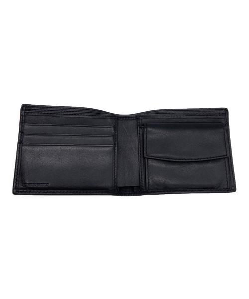 HUNTING WORLD（ハンティングワールド）HUNTING WORLD (ハンティングワールド) 2つ折り財布 ブラックの古着・服飾アイテム