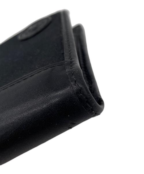 HUNTING WORLD（ハンティングワールド）HUNTING WORLD (ハンティングワールド) 2つ折り財布 ブラックの古着・服飾アイテム