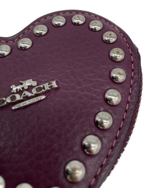COACH（コーチ）COACH (コーチ) コインケース パープルの古着・服飾アイテム