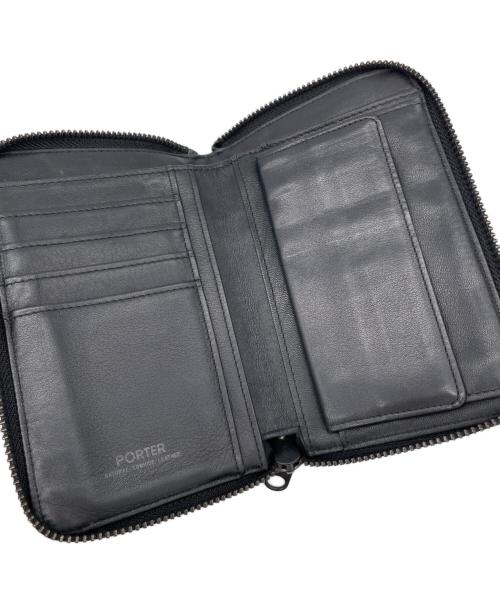 PORTER（ポーター）PORTER (ポーター) 2つ折り財布 ブラックの古着・服飾アイテム