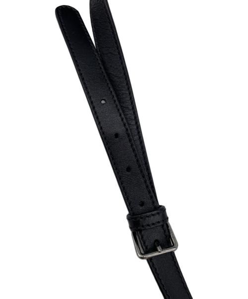 GUCCI（グッチ）GUCCI (グッチ) GGインプリメ　ショルダーバッグ ブラックの古着・服飾アイテム