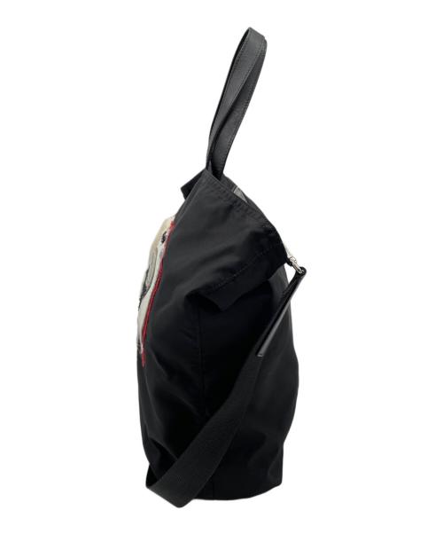 PRADA（プラダ）PRADA (プラダ) 2WAYトートバッグ ブラックの古着・服飾アイテム