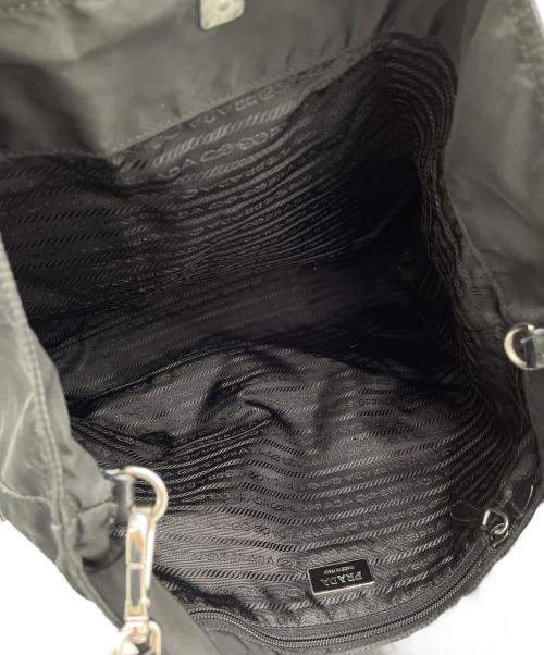 PRADA（プラダ）PRADA (プラダ) 2WAYトートバッグ ブラックの古着・服飾アイテム