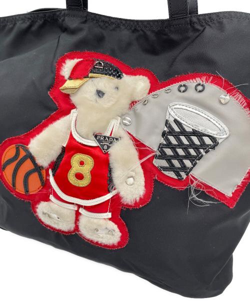 PRADA（プラダ）PRADA (プラダ) 2WAYトートバッグ ブラックの古着・服飾アイテム