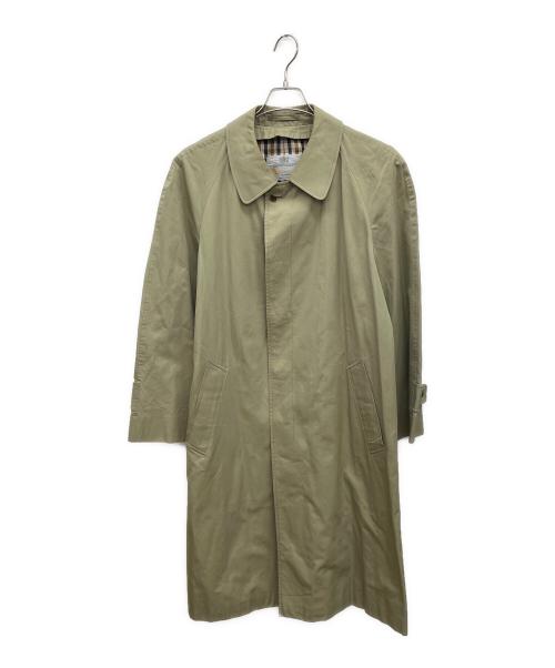 Aquascutum（アクアスキュータム）Aquascutum (アクアスキュータム) ステンカラーコート オリーブ サイズ:サイズ表記無しの古着・服飾アイテム