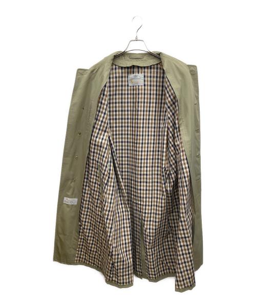 Aquascutum（アクアスキュータム）Aquascutum (アクアスキュータム) ステンカラーコート オリーブ サイズ:サイズ表記無しの古着・服飾アイテム