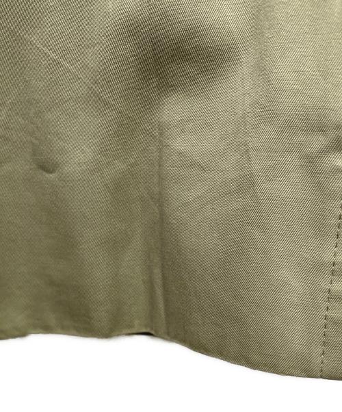 Aquascutum（アクアスキュータム）Aquascutum (アクアスキュータム) ステンカラーコート オリーブ サイズ:サイズ表記無しの古着・服飾アイテム