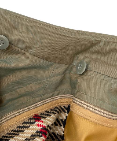 Burberry's（バーバリーズ）Burberry's (バーバリーズ) ステンカラーコート グリーン サイズ:7 AB 2の古着・服飾アイテム