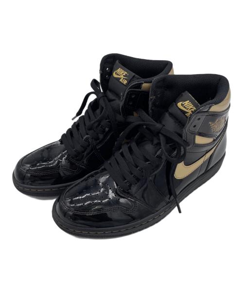NIKE（ナイキ）NIKE (ナイキ) Air Jordan 1(エアジョーダン1) ブラック サイズ:27.5㎝の古着・服飾アイテム