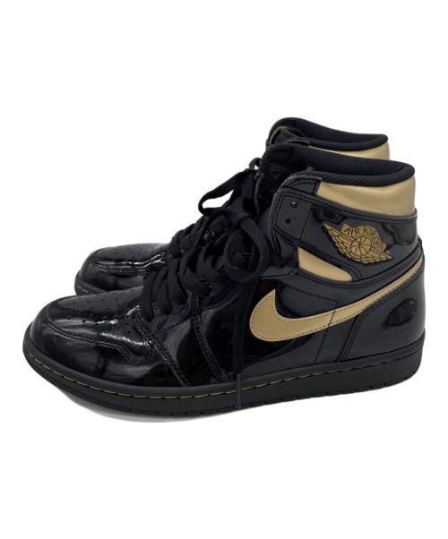 NIKE（ナイキ）NIKE (ナイキ) Air Jordan 1(エアジョーダン1) ブラック サイズ:27.5㎝の古着・服飾アイテム