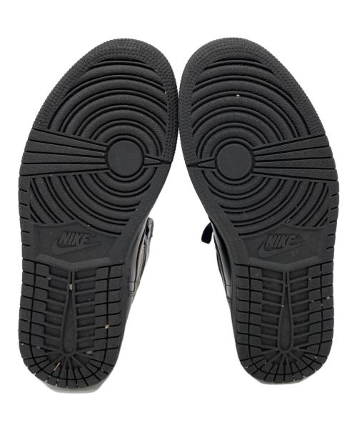 NIKE（ナイキ）NIKE (ナイキ) Air Jordan 1(エアジョーダン1) ブラック サイズ:27.5㎝の古着・服飾アイテム