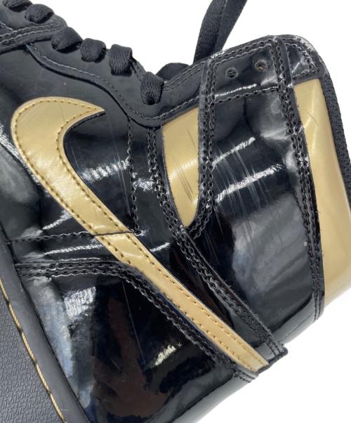 NIKE（ナイキ）NIKE (ナイキ) Air Jordan 1(エアジョーダン1) ブラック サイズ:27.5㎝の古着・服飾アイテム