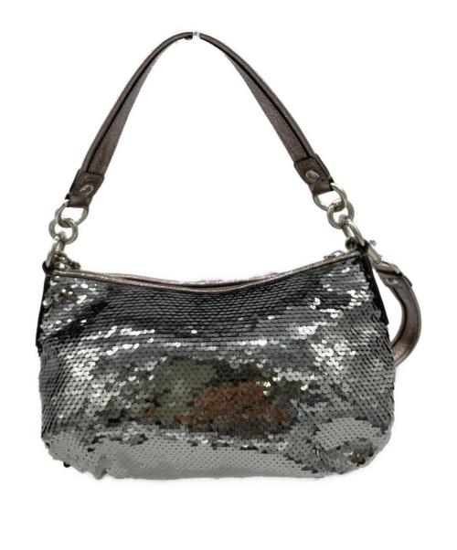 COACH（コーチ）COACH (コーチ) ショルダーバッグ シルバーの古着・服飾アイテム