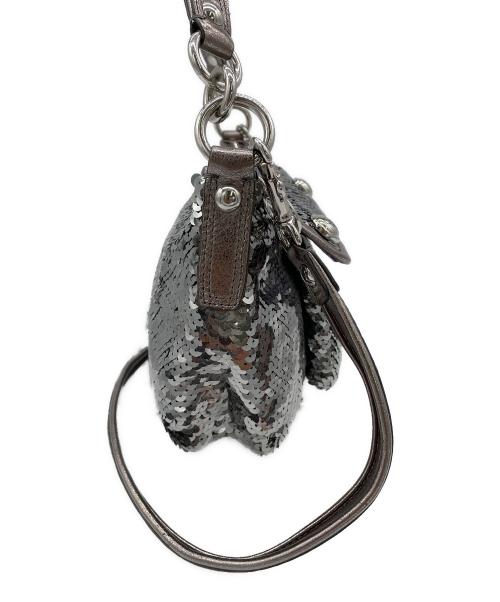 COACH（コーチ）COACH (コーチ) ショルダーバッグ シルバーの古着・服飾アイテム