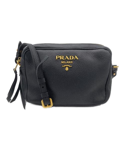PRADA（プラダ）PRADA (プラダ) ショルダーバッグ ブラックの古着・服飾アイテム