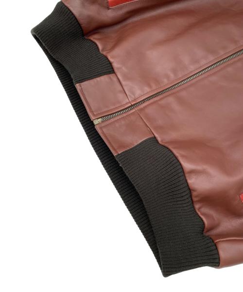 WILD TURKEY（ワイルドターキー）WILD TURKEY (ワイルドターキー) レザージャケット ブラウン サイズ:Lの古着・服飾アイテム