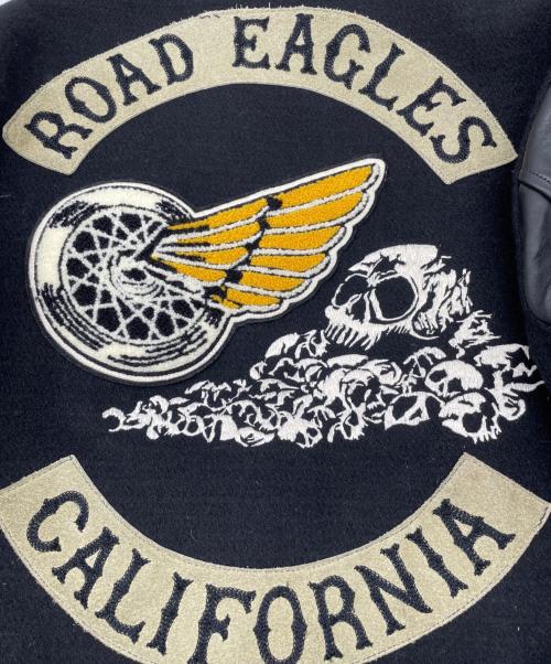 whitesville（ホワイツビル）WHITESVILLE (ホワイツビル) スタジャン ブラック サイズ:36の古着・服飾アイテム