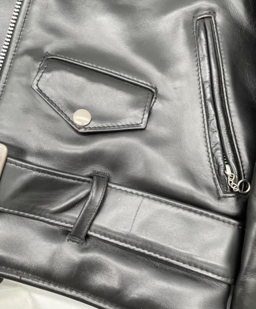 Schott（ショット）Schott (ショット) レザージャケット ブラック サイズ:34の古着・服飾アイテム