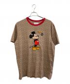 COACHコーチ）の古着「半袖カットソー」｜ブラウン