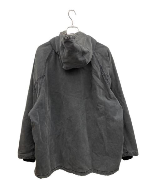 NAUTICA（ノーティカ）NAUTICA (ノーティカ) Hooded Denim Jacket グレー サイズ:XXLの古着・服飾アイテム