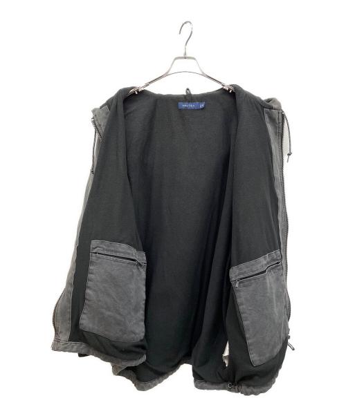 NAUTICA（ノーティカ）NAUTICA (ノーティカ) Hooded Denim Jacket グレー サイズ:XXLの古着・服飾アイテム