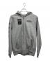 HARLEY-DAVIDSON（ハーレーダビッドソン）の古着「ロアリングバラクラバフーディー　ジップパーカー」｜グレー
