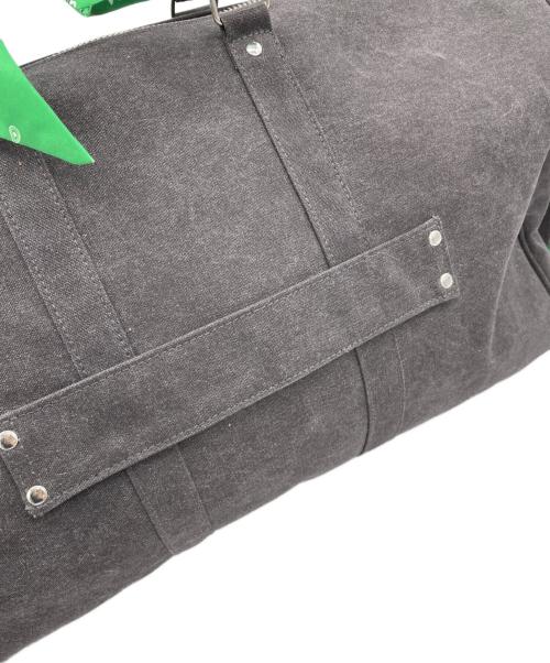 TAIN DOUBLEPUSH（タイン ダブルプッシュ）TAIN DOUBLEPUSH (タイン ダブルプッシュ) TAIN BOSTON BAG（タインボストンバッグ） ブラック×グリーンの古着・服飾アイテム