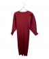 PLEATS PLEASE（プリーツプリーズ）の古着「プリーツワンピース」｜レッド