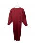 PLEATS PLEASE (プリーツプリーズ) プリーツワンピース レッド サイズ:サイズ表記無し：32000円