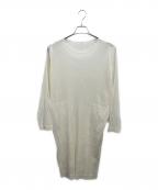 PLEATS PLEASEプリーツプリーズ）の古着「プリーツワンピース」｜ホワイト