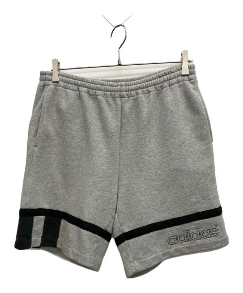adidas（アディダス）adidas (アディダス) ハーフパンツ グレー サイズ:Mの古着・服飾アイテム