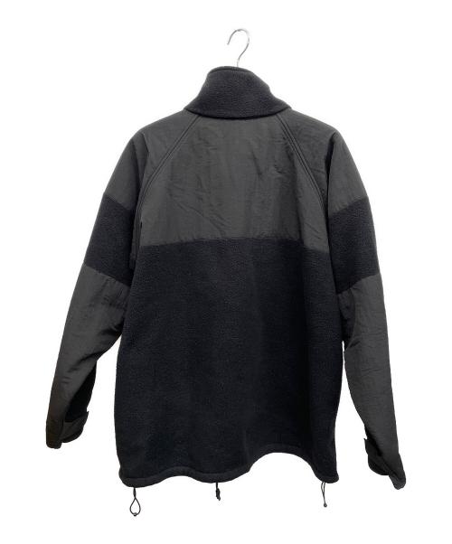 US ARMY（ユーエスアーミー）US ARMY (ユーエスアーミー) フリースジャケット ブラック サイズ:X-LARGEの古着・服飾アイテム