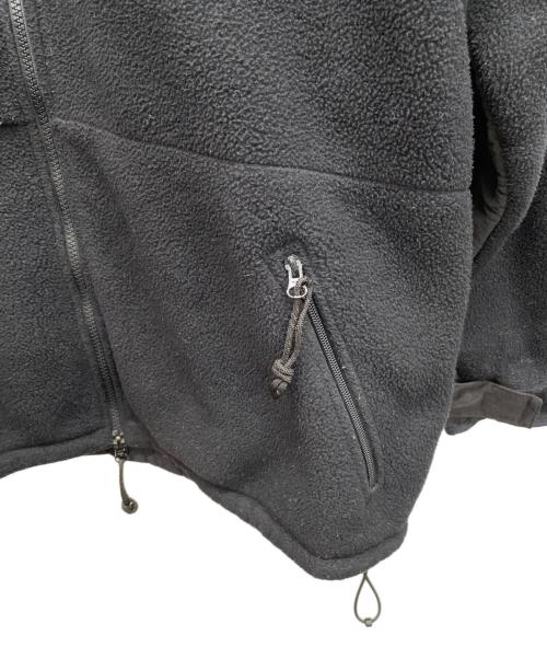 US ARMY（ユーエスアーミー）US ARMY (ユーエスアーミー) フリースジャケット ブラック サイズ:X-LARGEの古着・服飾アイテム