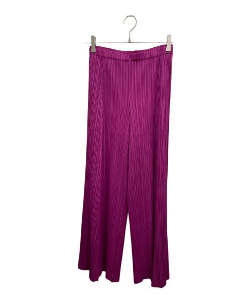 PLEATS PLEASE（プリーツプリーズ）PLEATS PLEASE (プリーツプリーズ) パンツ ショッキングピンク サイズ:5の古着・服飾アイテム