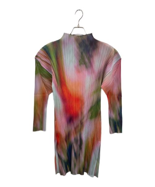 PLEATS PLEASE（プリーツプリーズ）PLEATS PLEASE (プリーツプリーズ) プリーツチェニック マルチカラー サイズ:表記サイズ無しの古着・服飾アイテム