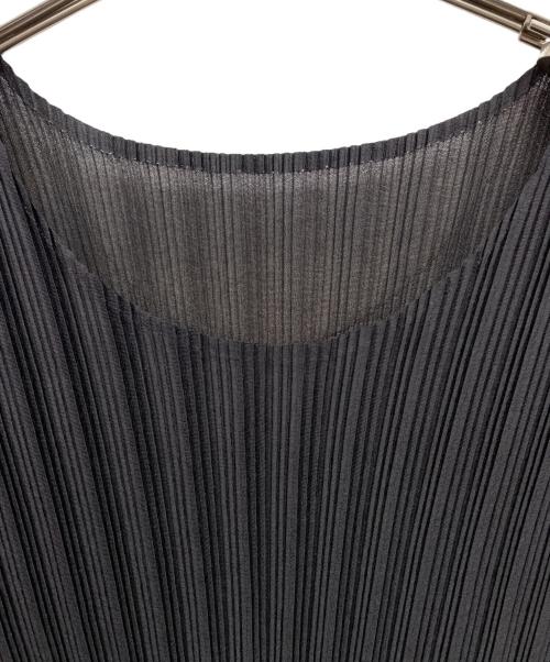 PLEATS PLEASE（プリーツプリーズ）PLEATS PLEASE (プリーツプリーズ) プリーツブラウス ブラック サイズ:3の古着・服飾アイテム