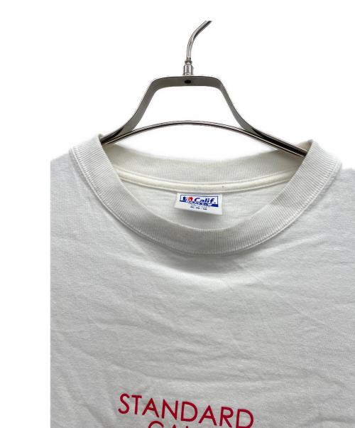 STANDARD CALIFORNIA（スタンダードカリフォルニア）STANDARD CALIFORNIA (スタンダードカリフォルニア) 半袖カットソー ホワイト サイズ:ＸＬの古着・服飾アイテム