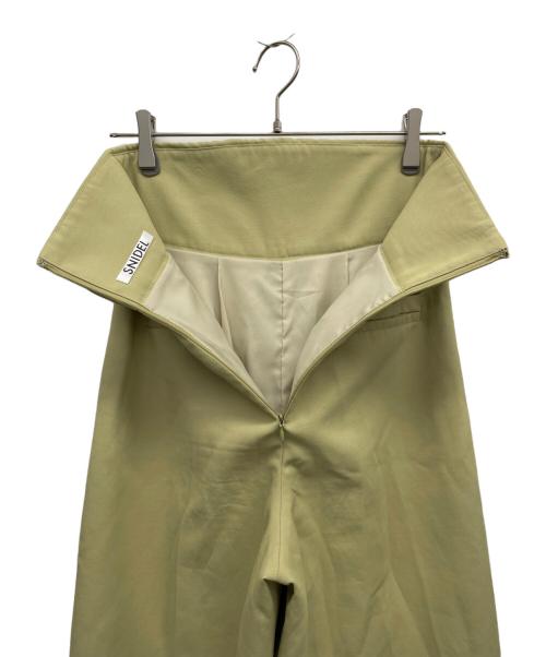 Snidel（スナイデル）Snidel (スナイデル) カルゼワイドテーパードパンツの古着・服飾アイテム