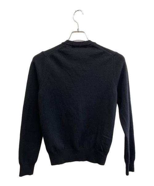 PLAY COMME des GARCONS（プレイコムデギャルソン）PLAY COMME des GARCONS (プレイコムデギャルソン) 厚手カーディガン ブラック サイズ:Sの古着・服飾アイテム