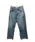 Whim Gazette（ウィムガゼット）の古着「ラインカーブDENIM」｜スカイブルー