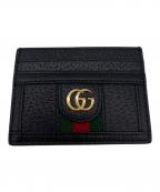 GUCCIグッチ）の古着「GGスプリーム オフィディア カードケース」｜ブラック