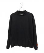 HERON PRESTONヘロンプレストン）の古着「ハイネックカットソー」｜ブラック